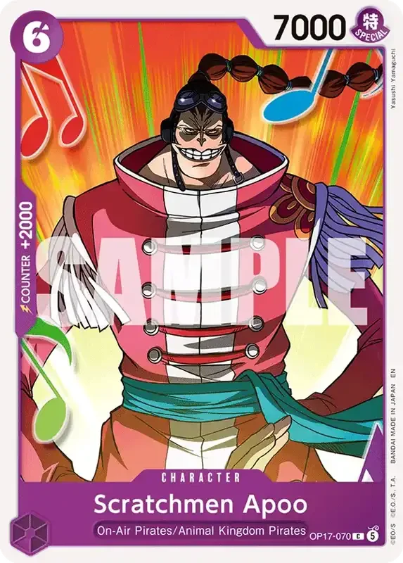 OP17 Card List - Scratchmen Apoo OP17-070