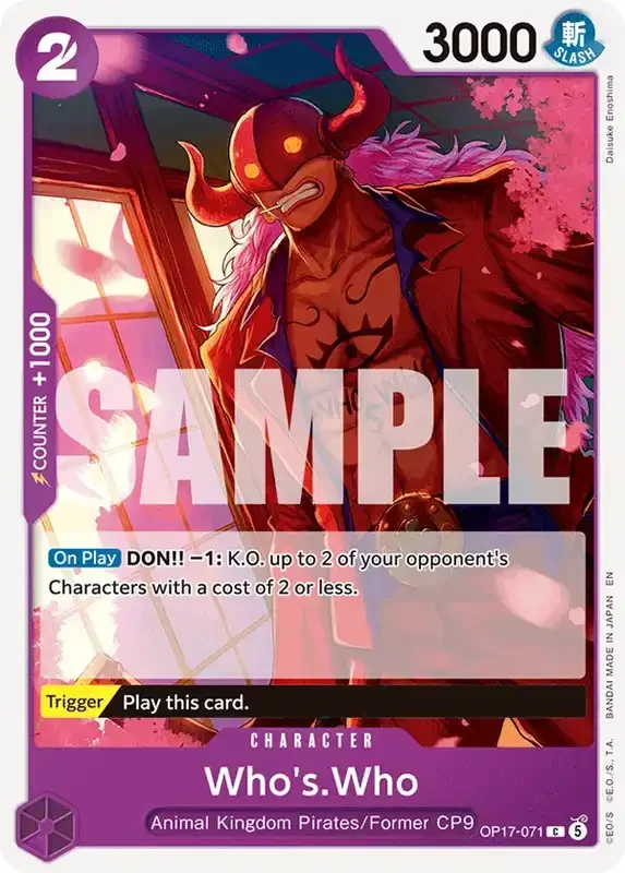 OP17 Card List - Who's Who OP17-071