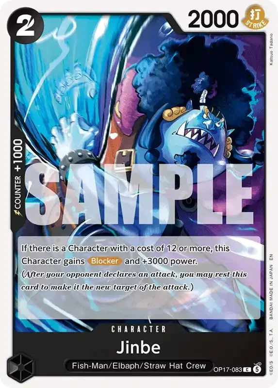OP17 Card List - Jinbe OP17-083