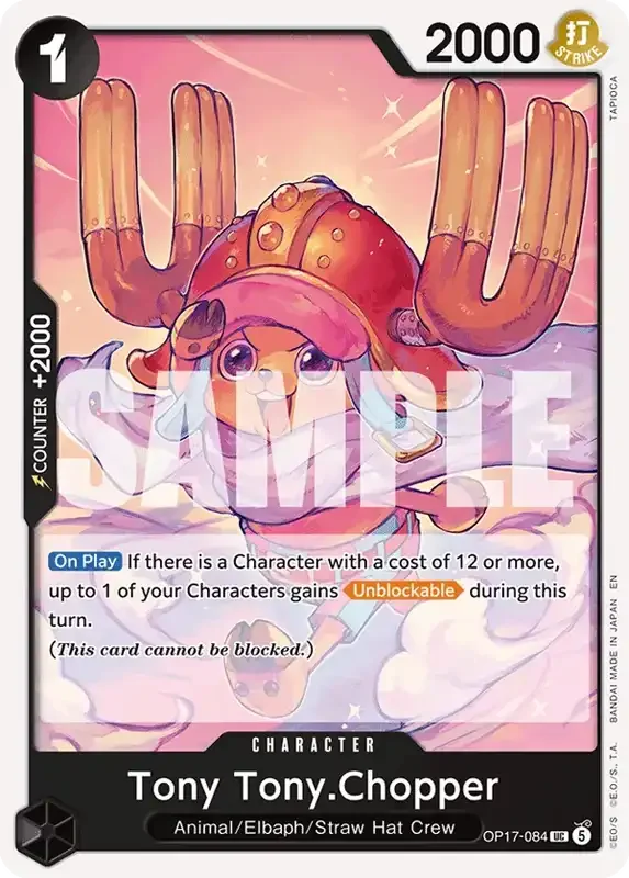 OP17 Card List - Tony Tony Chopper OP17-084
