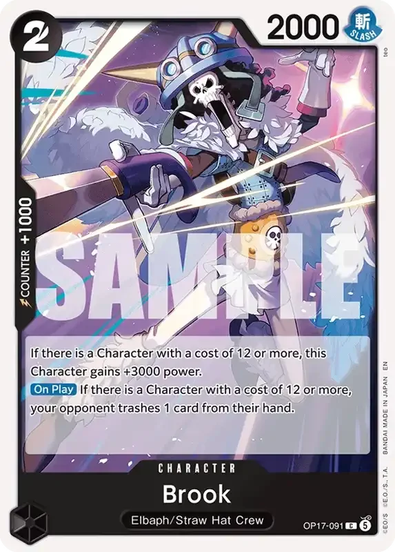 OP17 Card List - Brook OP17-091