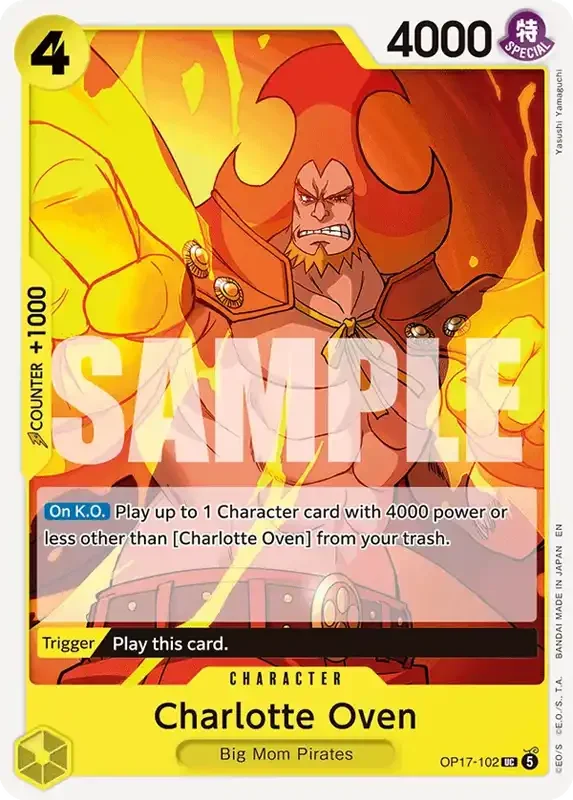 OP17 Card List - Charlotte Oven OP17-102