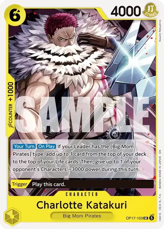 OP17 Card List - Charlotte Katakuri OP17-103