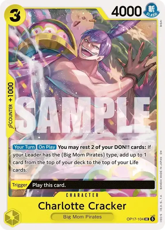 OP17 Card List - Charlotte Cracker OP17-104
