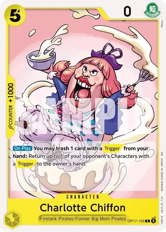 OP17 Card List - Charlotte Chiffon OP17-105