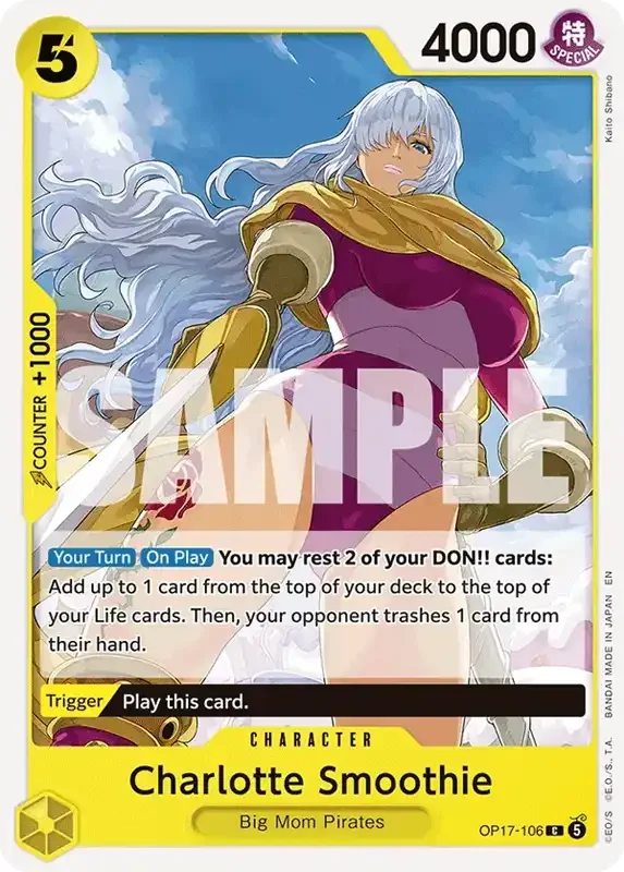 OP17 Card List - Charlotte Smoothie OP17-106
