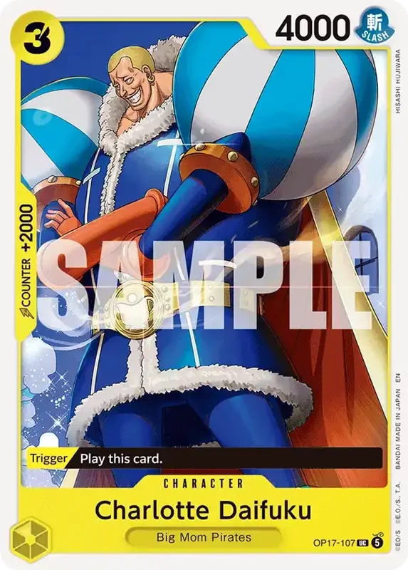 OP17 Card List - Charlotte Daifuku OP17-107