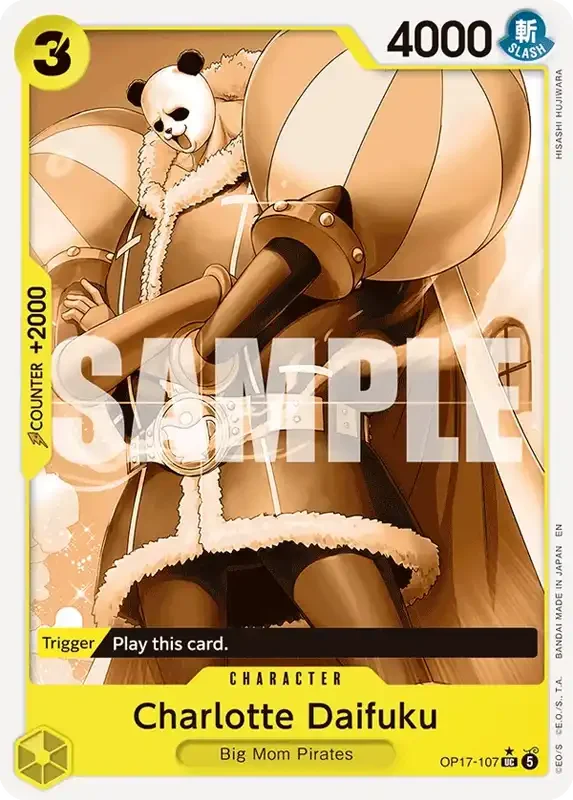 OP17 Card List - Charlotte Daifuku OP17-107 Parallel