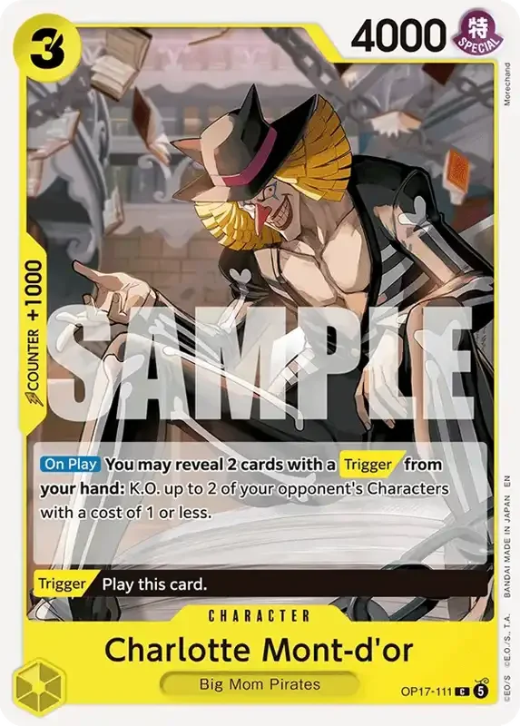 OP17 Card List - Charlotte Mont-d'Or OP17-111