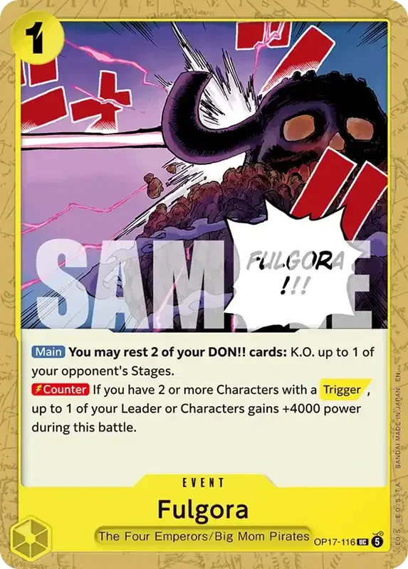 OP17 Card List - Fulgora OP17-116
