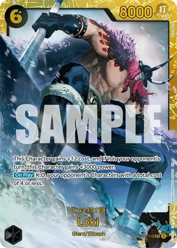 OP17 Card List - Loki OP17-119