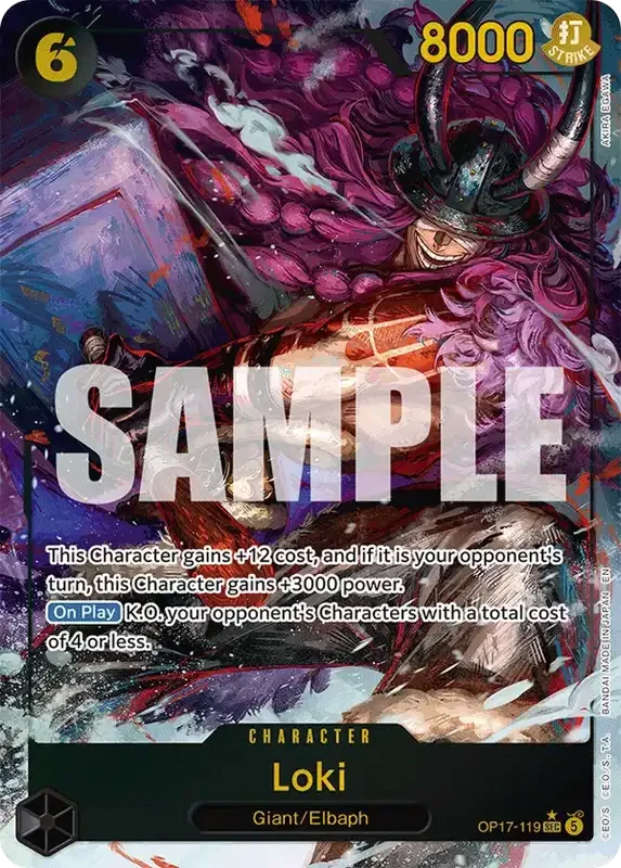 OP17 Card List - Loki OP17-119 Parallel