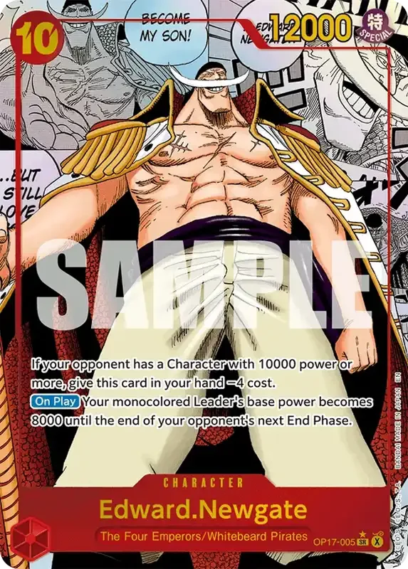 OP17 Card List - Edward Newgate OP17-005 Parallel