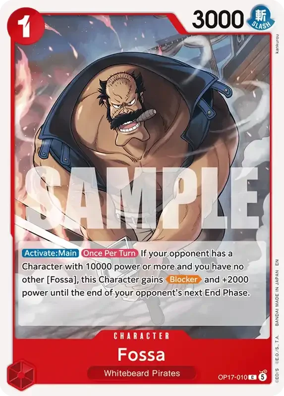 OP17 Card List - Fossa OP17-010
