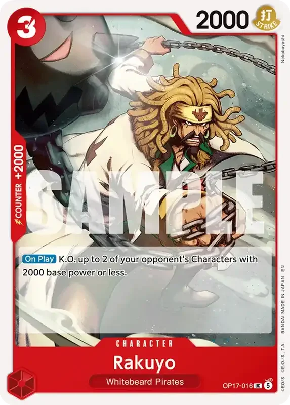OP17 Card List - Rakuyo OP17-016