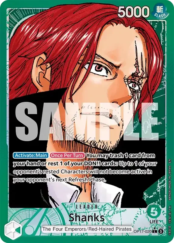 OP17 Card List - Shanks OP17-020 Parallel