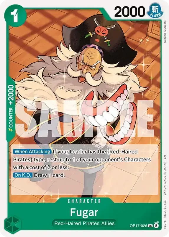 OP17 Card List - Fugar OP17-026
