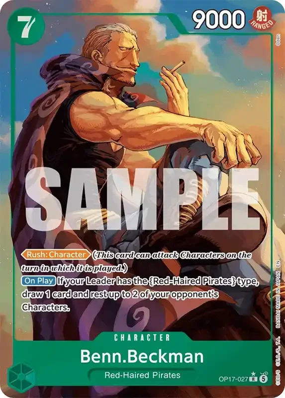 OP17 Card List - Benn Beckman OP17-027 Parallel
