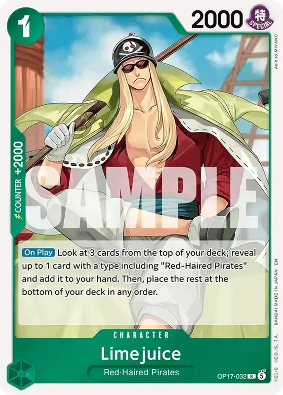 OP17 Card List - Limejuice OP17-032