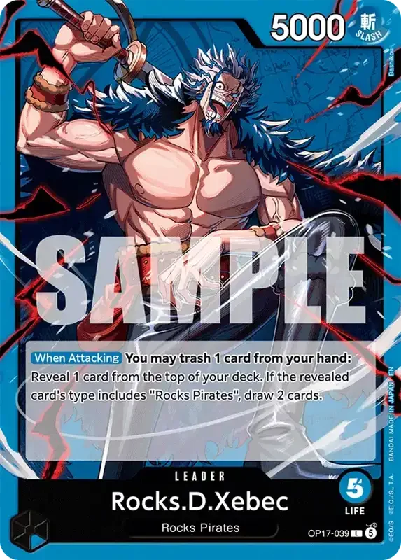 OP17 Card List - Rocks D. Xebec OP17-039