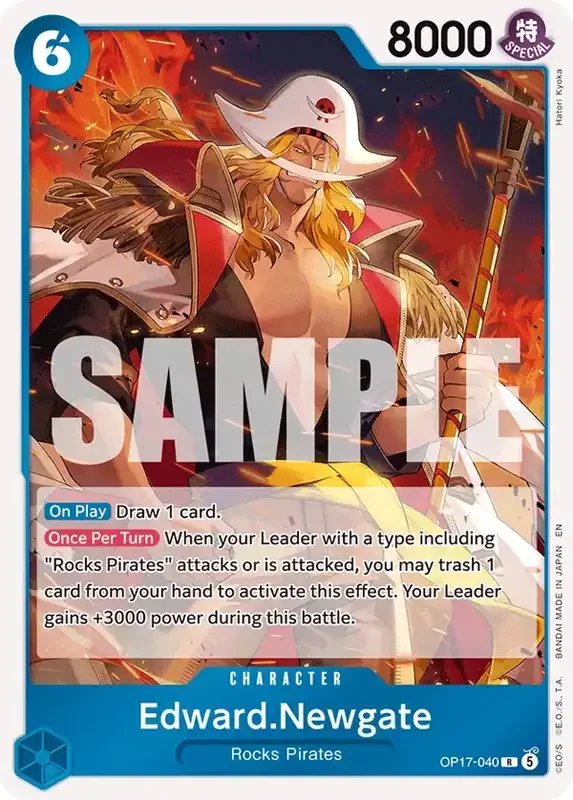OP17 Card List - Edward Newgate OP17-040