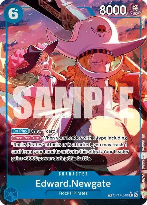 OP17 Card List - Edward Newgate OP17-040 Parallel