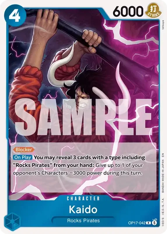 OP17 Card List - Kaido OP17-042
