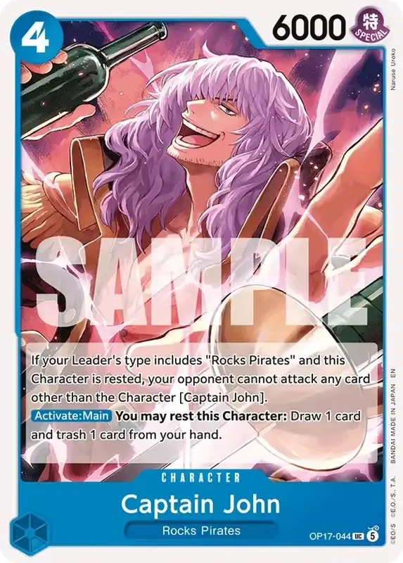 OP17 Card List - Captain John OP17-044