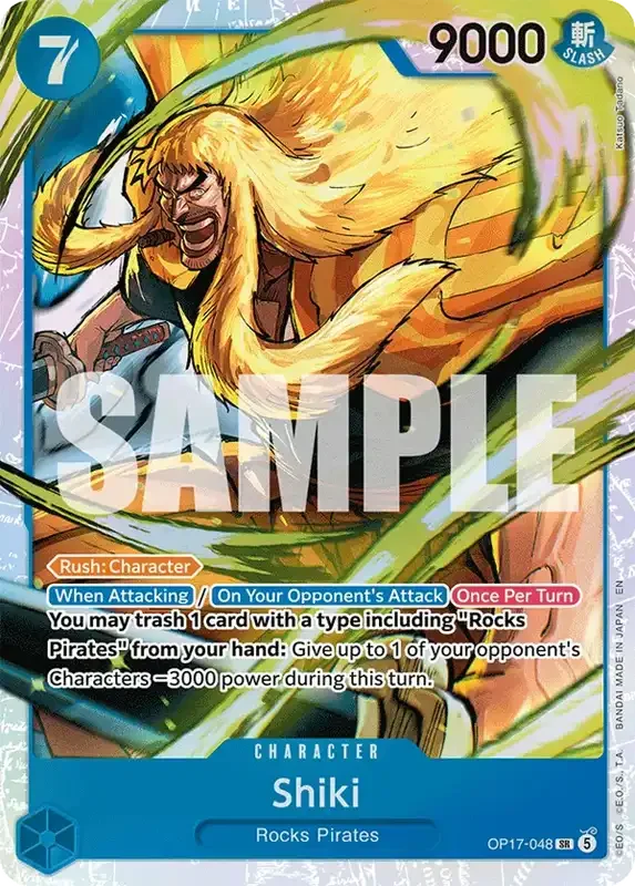 OP17 Card List - Shiki OP17-048