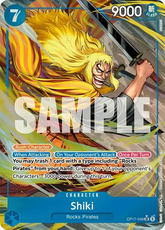 OP17 Card List - Shiki OP17-048 Parallel