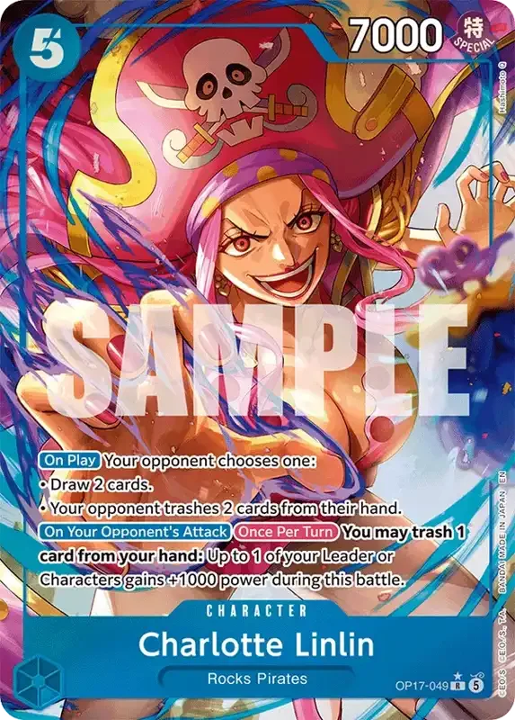 OP17 Card List - Charlotte Linlin OP17-049 Parallel