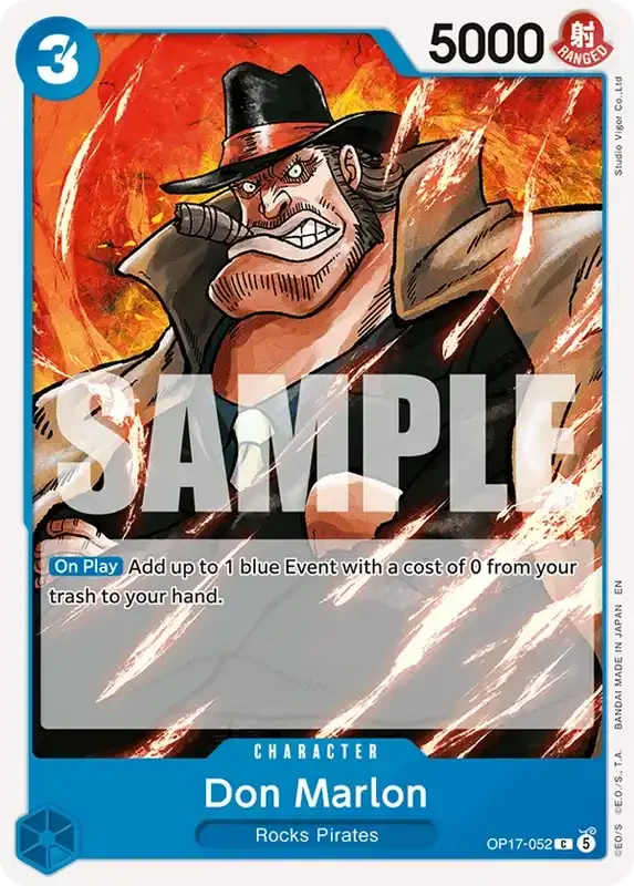 OP17 Card List - Jinbe OP17-052