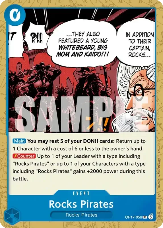 OP17 Card List - Rocks Pirates OP17-056