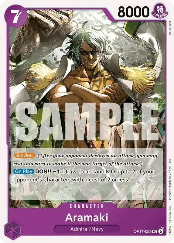 OP17 Card List - Aramaki OP17-059