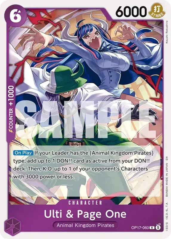 OP17 Card List - Ulti & Page One OP17-060