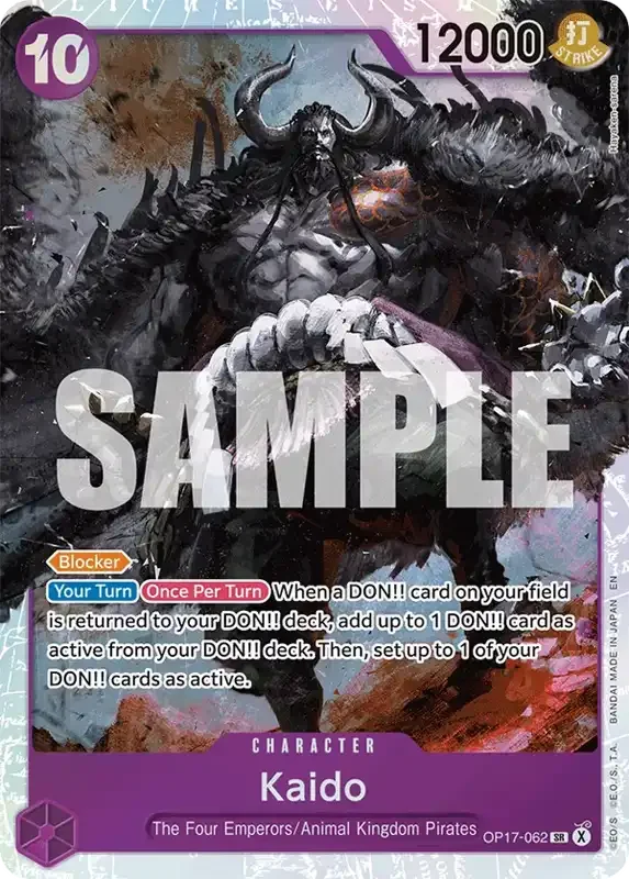 OP17 Card List - Kaido OP17-062