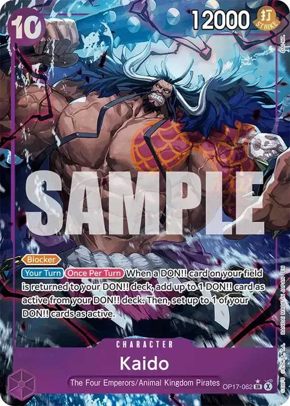 OP17 Card List - Kaido OP17-062 Parallel