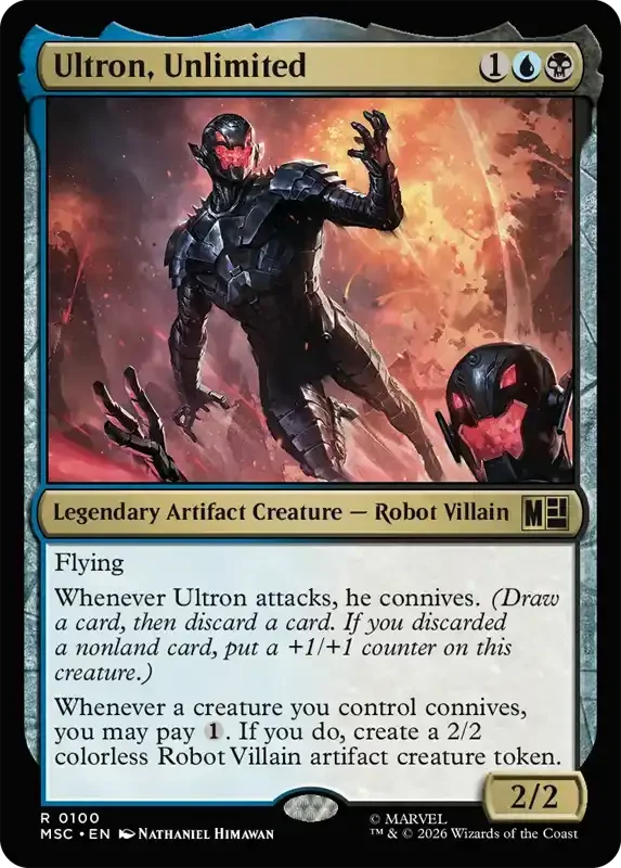 Marvel Super Heroes Set List - Ultron, Unlimited