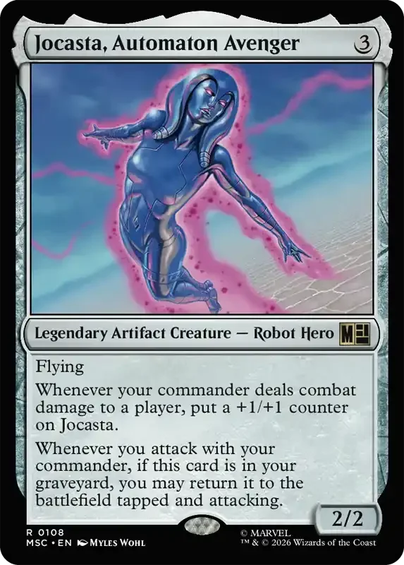 Marvel Super Heroes Set List - Jocasta, Automaton Avenger
