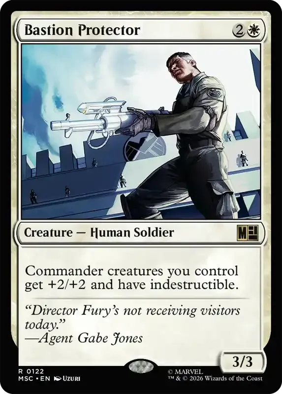 Marvel Super Heroes Set List - Bastion Protector