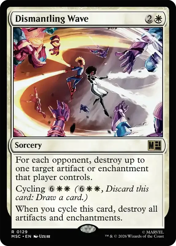 Marvel Super Heroes Set List - Dismantling Wave