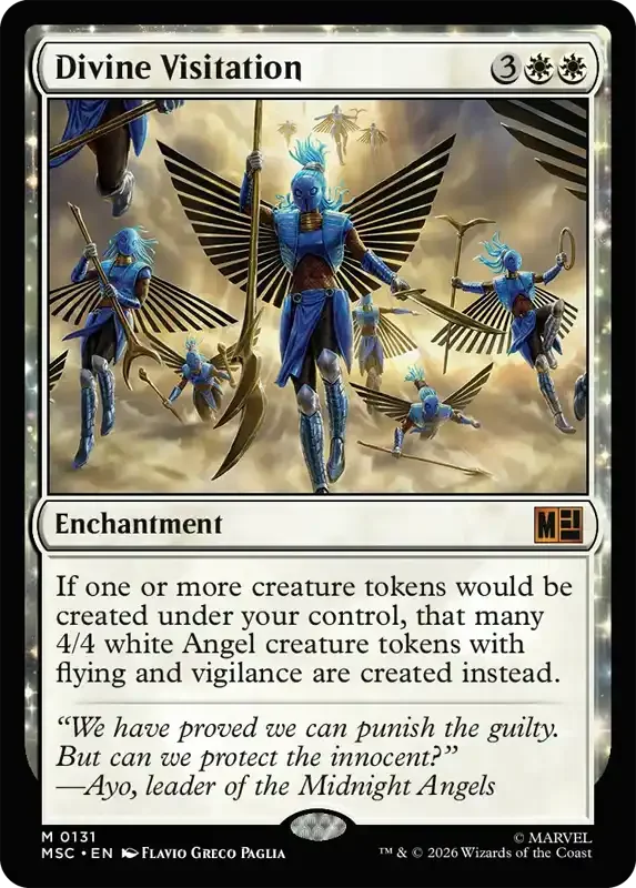 Marvel Super Heroes Set List - Divine Visitation