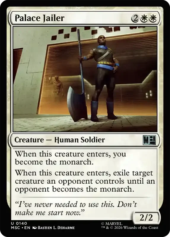 Marvel Super Heroes Set List - Palace Jailer