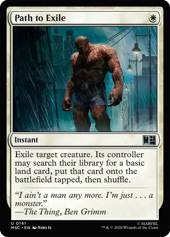 Marvel Super Heroes Set List - Path to Exile