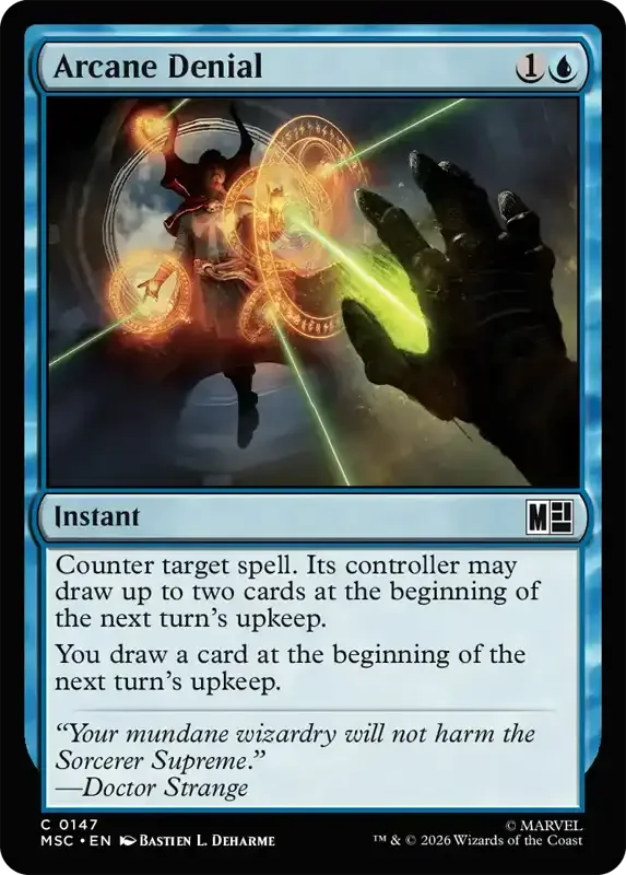Marvel Super Heroes Set List - Arcane Denial