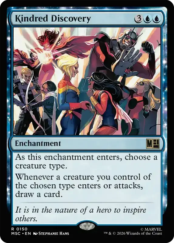 Marvel Super Heroes Set List - Kindred Discovery