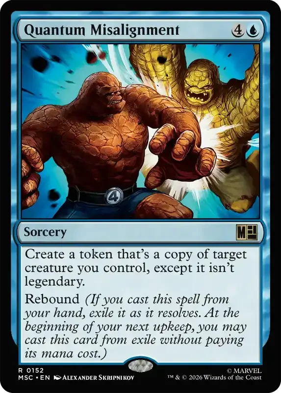Marvel Super Heroes Set List - Quantum Misalignment