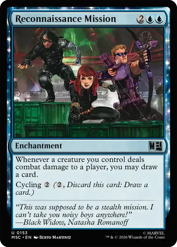 Marvel Super Heroes Set List - Reconnaissance Mission
