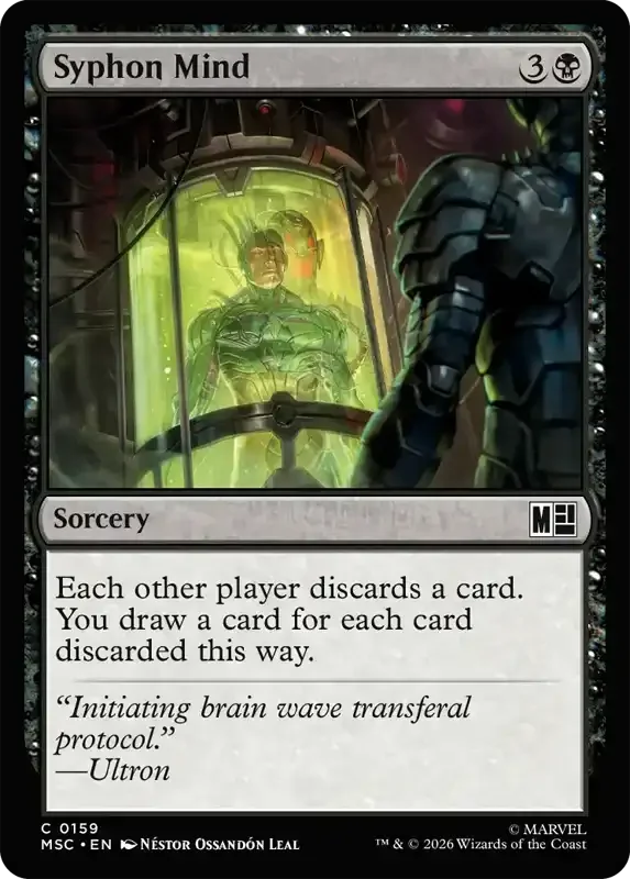 Marvel Super Heroes Set List - Syphon Mind