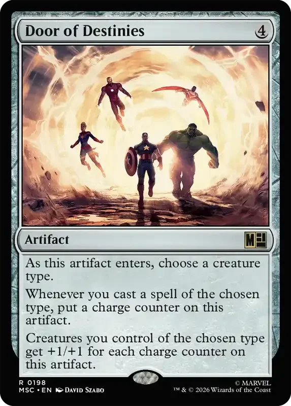 Marvel Super Heroes Set List - Door of Destinies